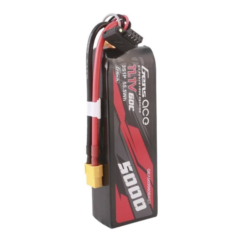 Gens ace G-Tech 5000mAh 11.1V 60C 3S1P kratka Lipo z XT60 4