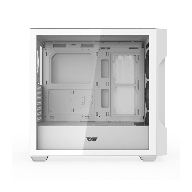 Darkflash DS900 Mesh računalniško ohišje brez ventilatorjev (Bela) 7