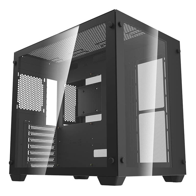 Ohišje za računalnik Darkflash C285 (črno)