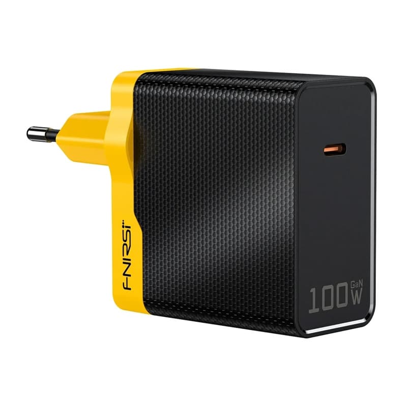 FNIRSI EU 100W PD Napajalnik (USB-C, GaN)