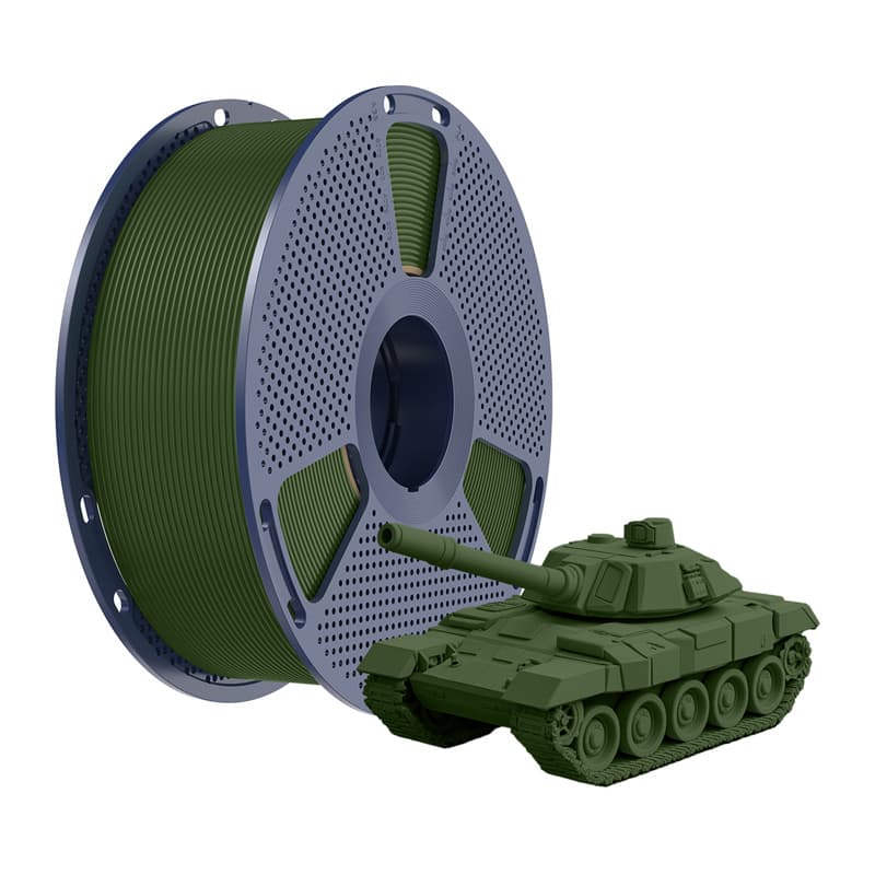 Sunlu PLA+ High-Speed Olive 3D tiskalni filament 3