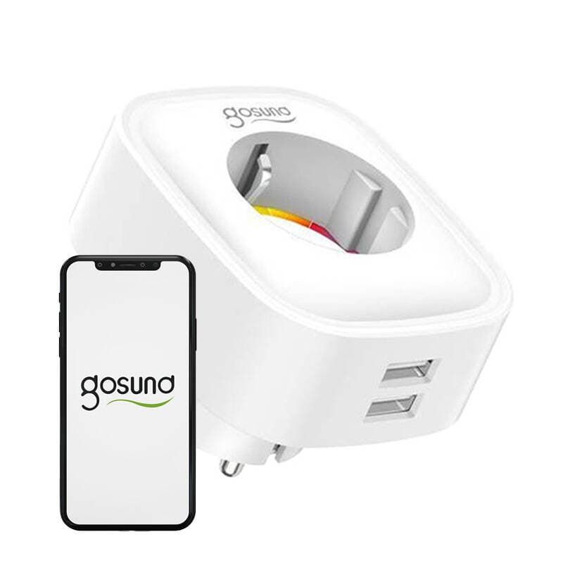 Pametni vtič WiFi Gosund SP112: 2xUSB, 16A, Tuya 5