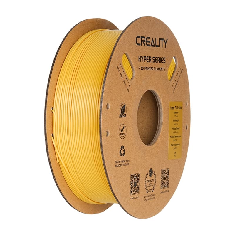 Filament Creality Hyper PLA (Zlat)