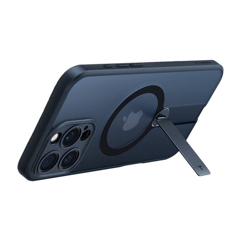 Torras Pstand Spin ovitek za iPhone 16 ProMax (črn) 2