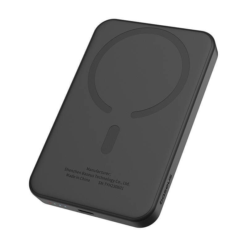 Mini magnetna powerbanka Baseus 5000mAh, USB-C 20W (črna) 5
