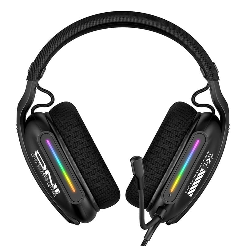 ONIKUMA X12 Gaming slušalke | RGB, 40mm driverji 4