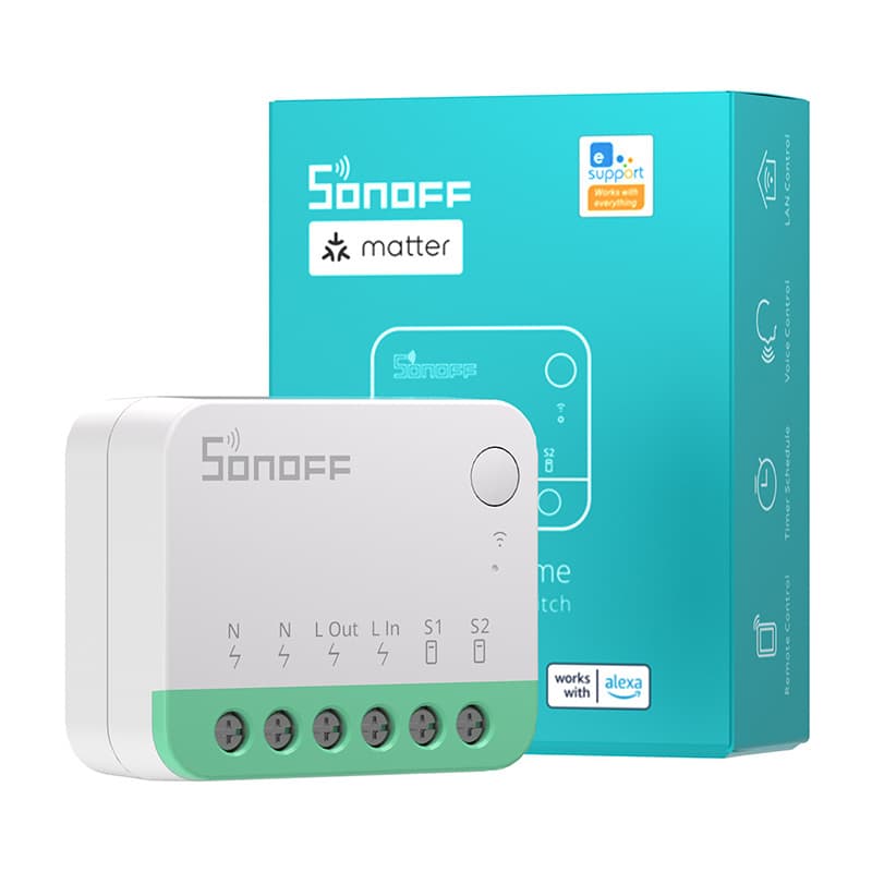 Sonoff MINIR4M pametno WiFi mini stikalo (Matter, HomeKit) 4