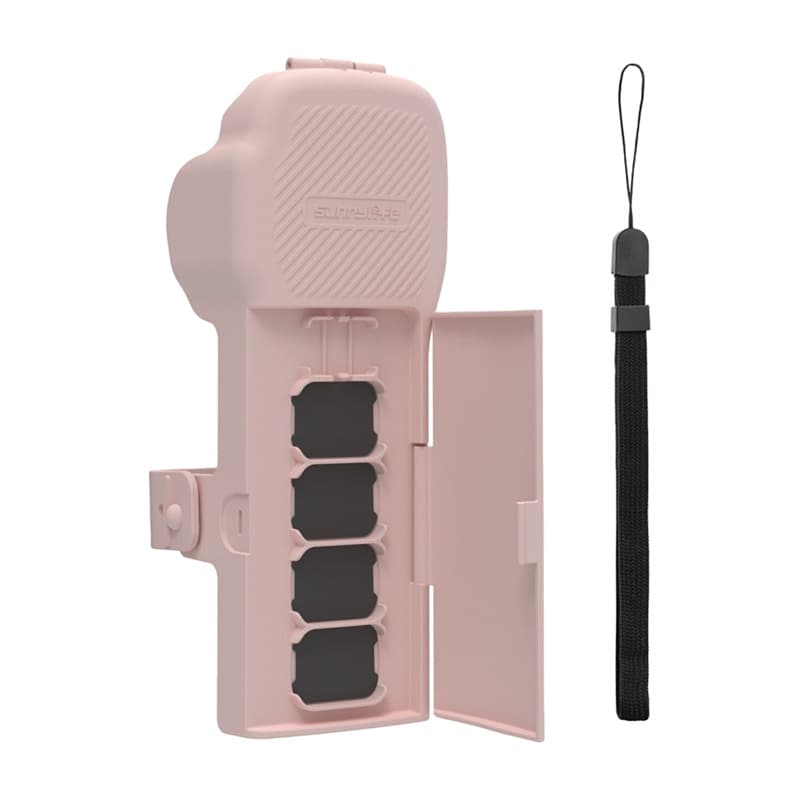 Roza ovitek Sunnylife z vrvico za Osmo Pocket 3