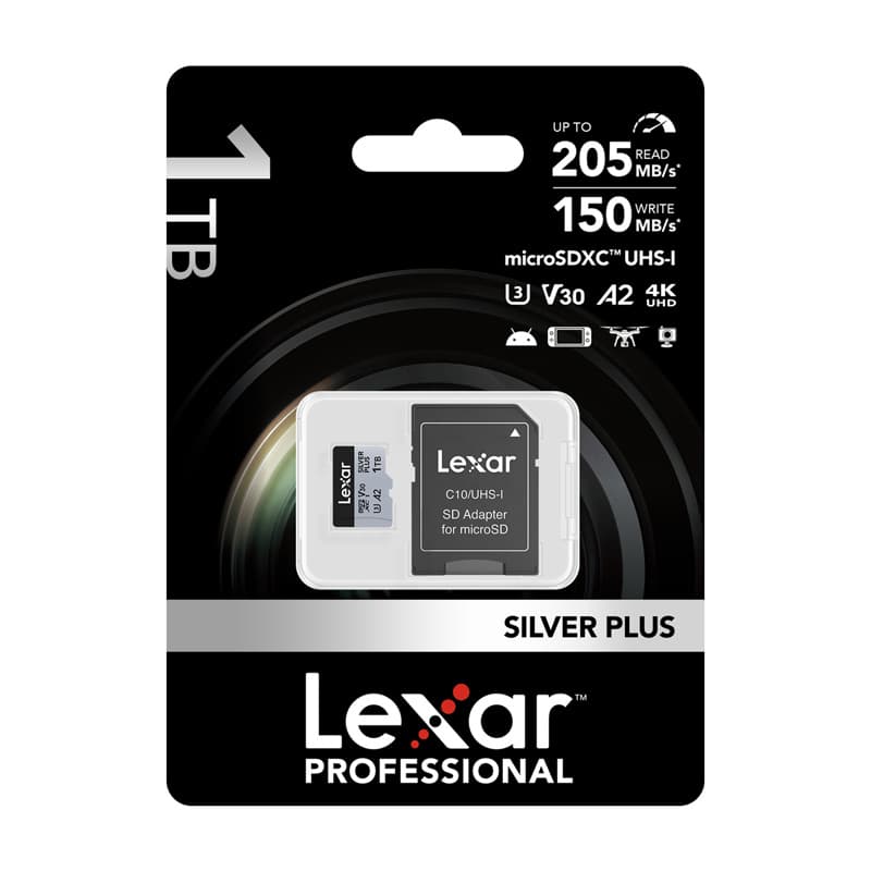 Lexar microSDXC kartica 1TB Silver Plus + adapter 6