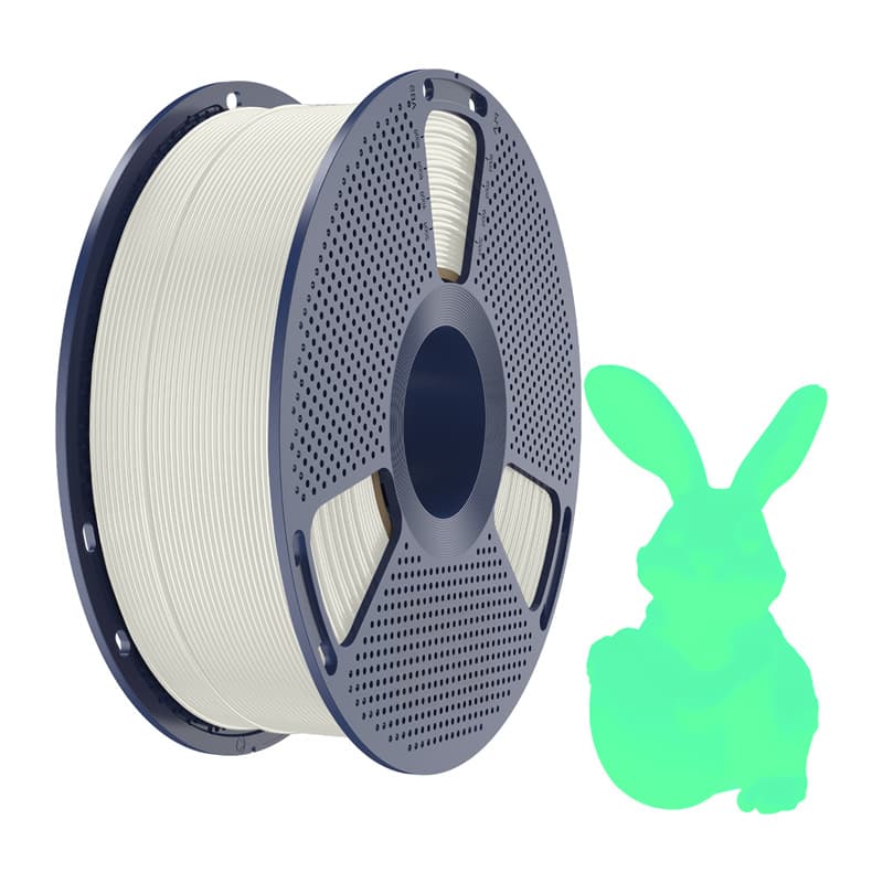 Sunlu PLA Glow-in-the-Dark Filament (bela in zelena) 2