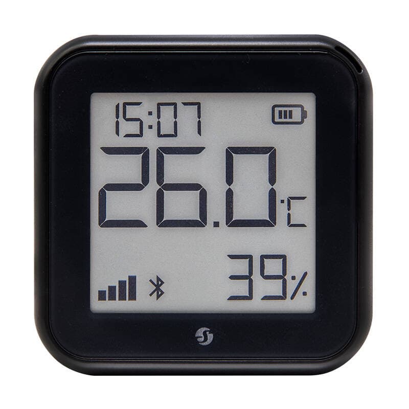 Shelly H&T Gen3 senzor temperature in vlažnosti, WiFi (črn)