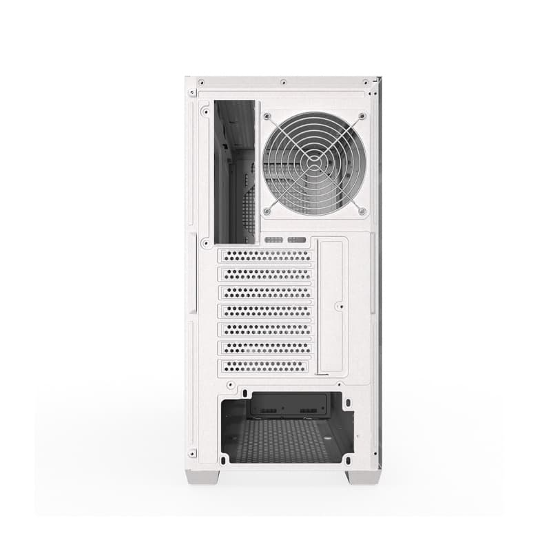Darkflash DS900 Mesh računalniško ohišje brez ventilatorjev (Bela) 3