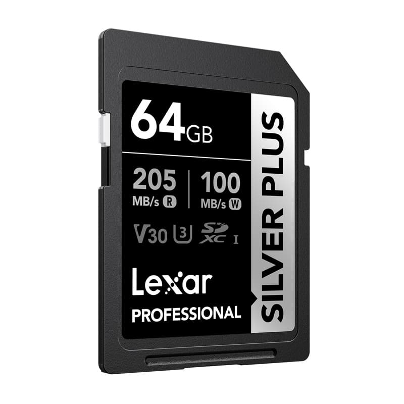 Lexar Professional SILVER PLUS SDXC 64GB spominska kartica 2