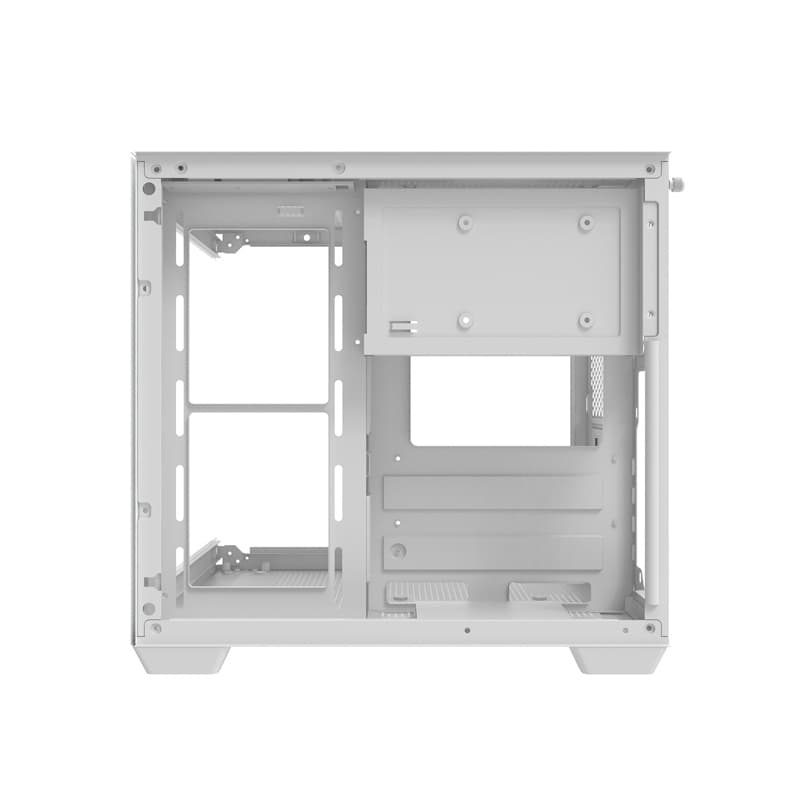 Darkflash C275P računalniško ohišje brez ventilatorjev (Bela) 4