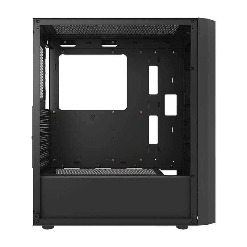 Računalniško ohišje Darkflash DK351 (črno) + 4 RGB ventilatorji 7