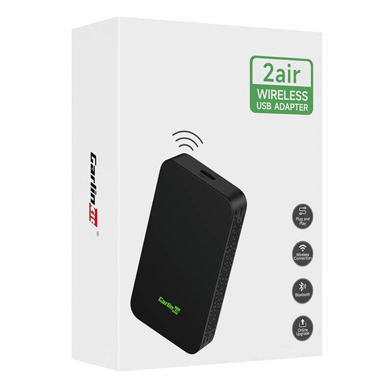 Carlinkit 2AIR brezžični adapter za CarPlay/Android Auto (črn) 6