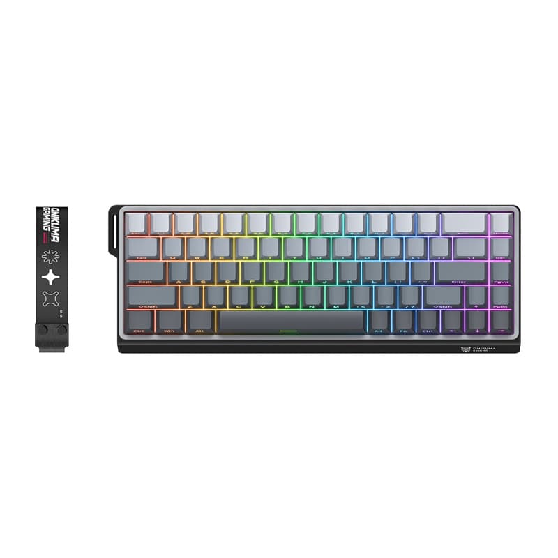 ONIKUMA G69 mehanska tipkovnica (črna, QWERTY), 68 tipk, e-šport 4