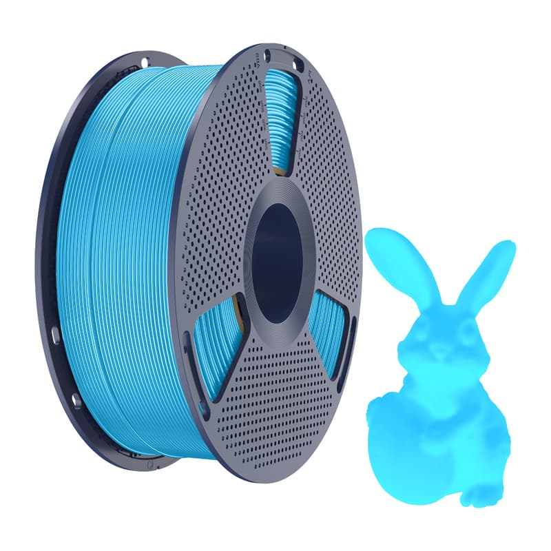 Filament Sunlu PLA Glow In The Dark, Modri 2
