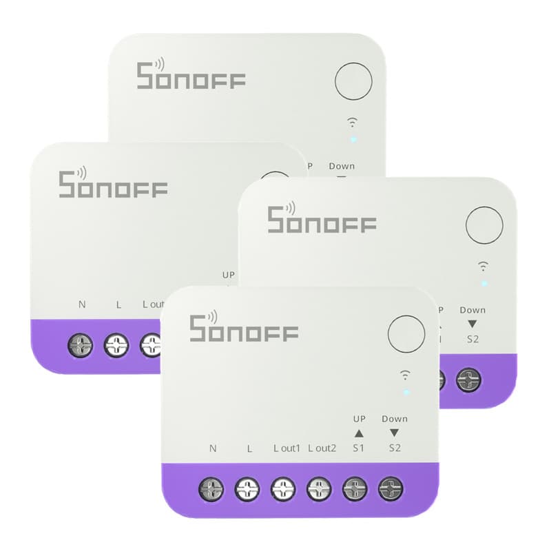 Sonoff MINI-RBS WiFi pametno stikalo za rolete, 4 kosi