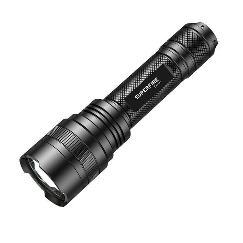 Superfire C8-H svetilka, 1200 lm, USB, 250m