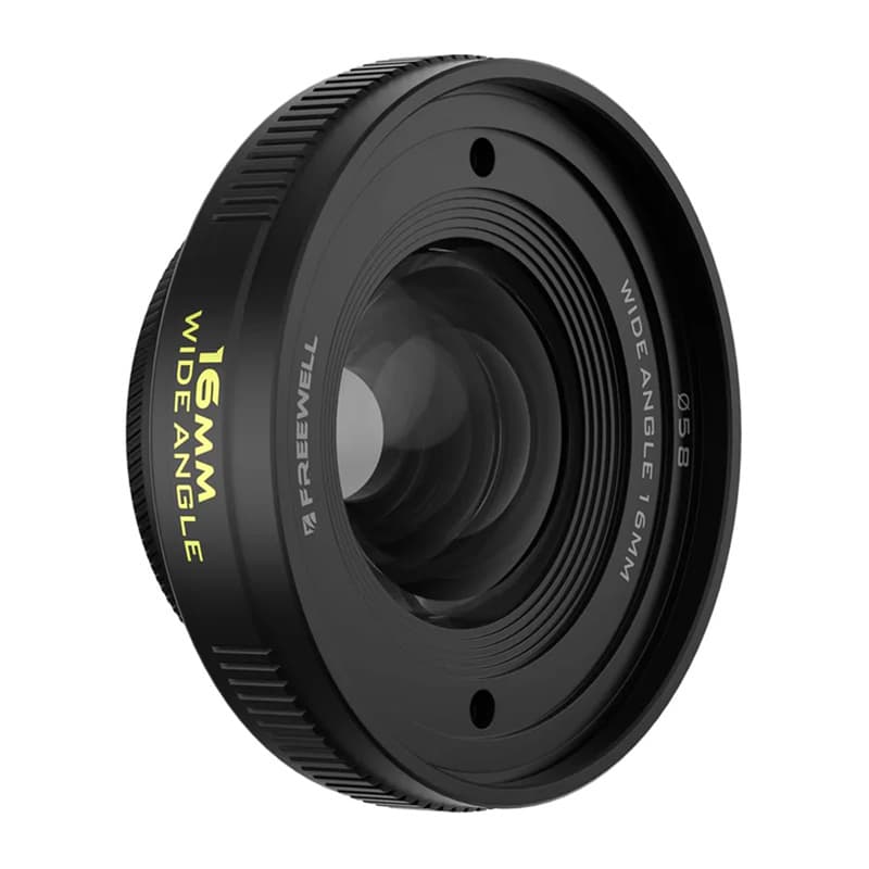 Širokokotni objektiv Freewell 16mm z navojem 17mm