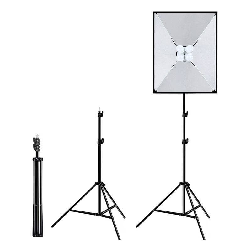 Studio set Puluz softbox 50x70cm, stativ, 4x LED žarnica 5