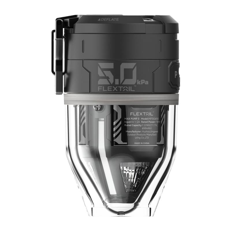 Flextail Max Pump 3 Prenosna Zračna Črpalka (Črna)