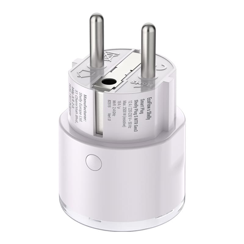 Pametno vtičnica EcoFlow x Shelly Smart Plug (STREAM, PowerStream) 2