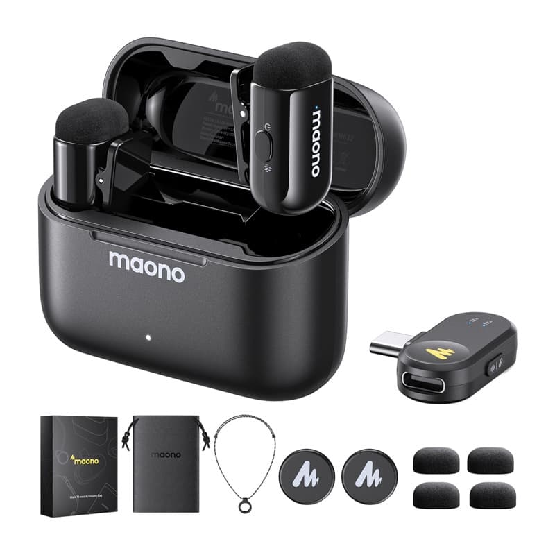 Maono WM622 PC2 brezžični mikrofon za iPhone/iPad 6