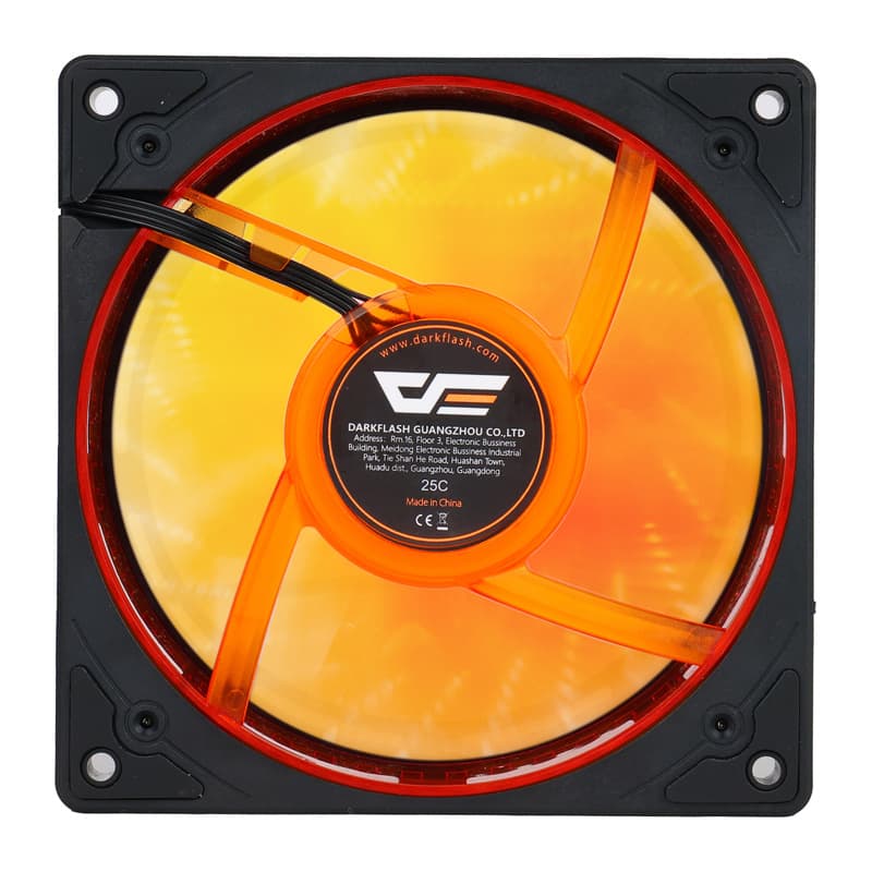 Darkflash DE8 hladilni ventilator (črn) 5