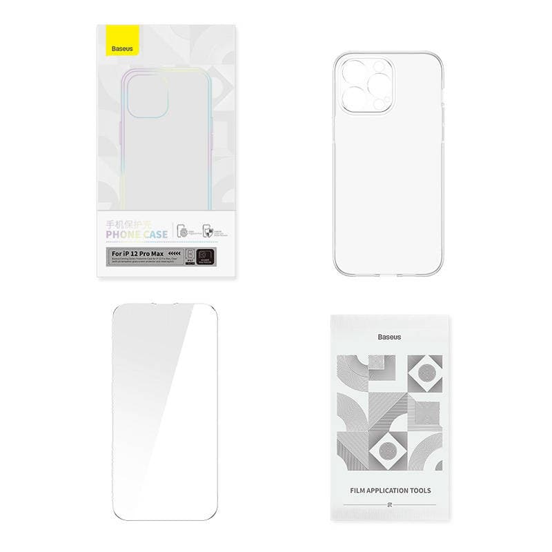 Baseus Corning zaščitni set za iPhone 12 Pro Max 8