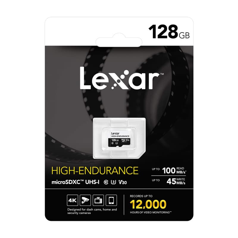 Pomnilniška kartica Lexar High-Endurance microSDHC/microSDXC 128GB 3