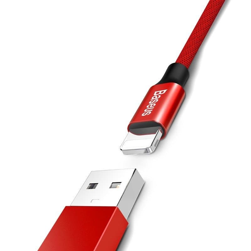 Baseus Yiven Lightning kabel 180cm, 2A (rdeč) 2