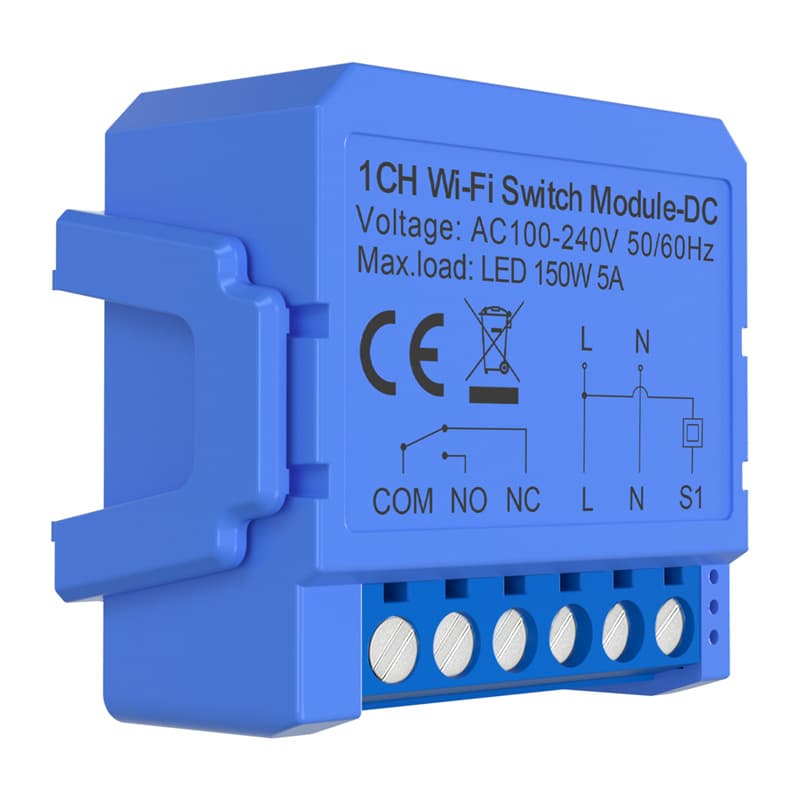 1-kanalni WiFi modul Avatto WSM16-DC32V-1 s breznapetostnim kontaktom 2