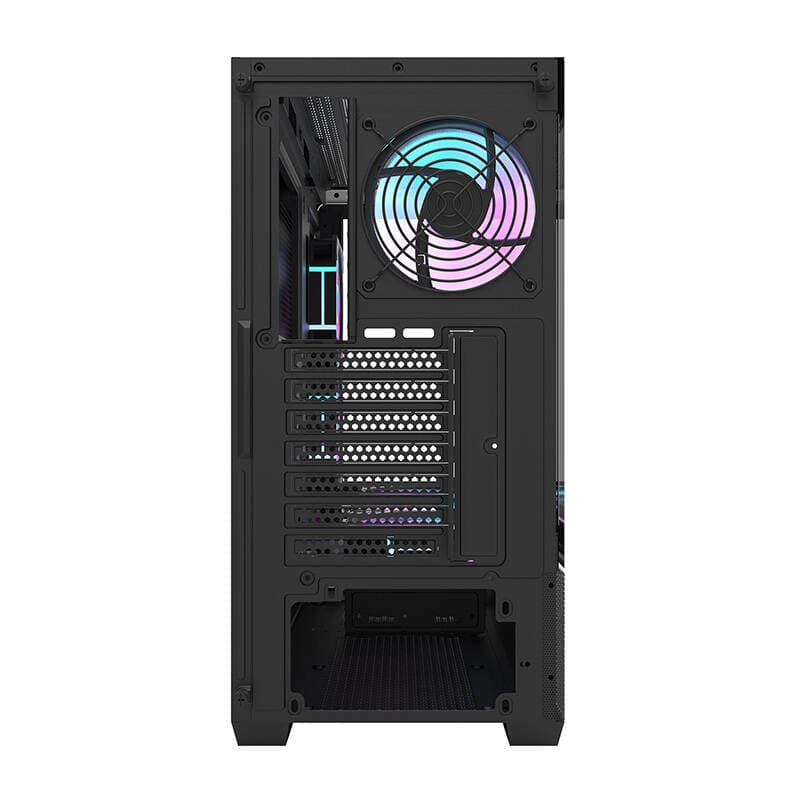 Računalniška ohišje Darkflash DS900 AIR (črno) + 6 ARGB ventilatorjev 5