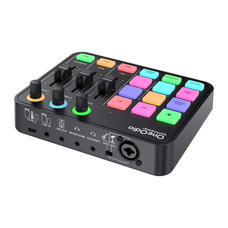 Avdio mešalna miza in zvočna kartica OneOdio Solocaster 4