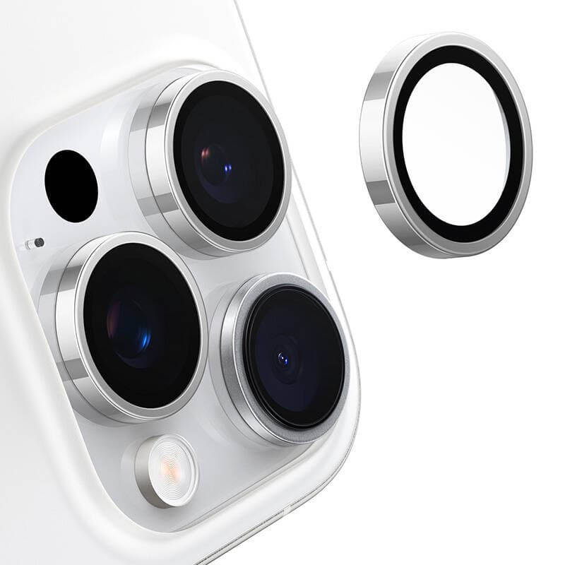 Steklo za kamero Torras Lensguard za iPhone 16 Pro (siva) 2