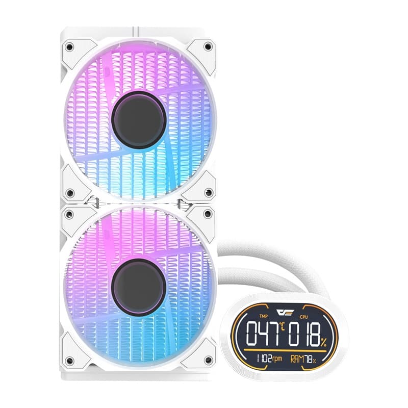 Darkflash DH240D v2 CPU hladilnik (bel) 3