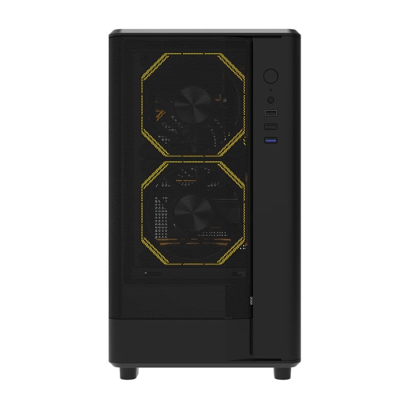 Darkflash DB330M Mesh računalniško ohišje (črno) 2