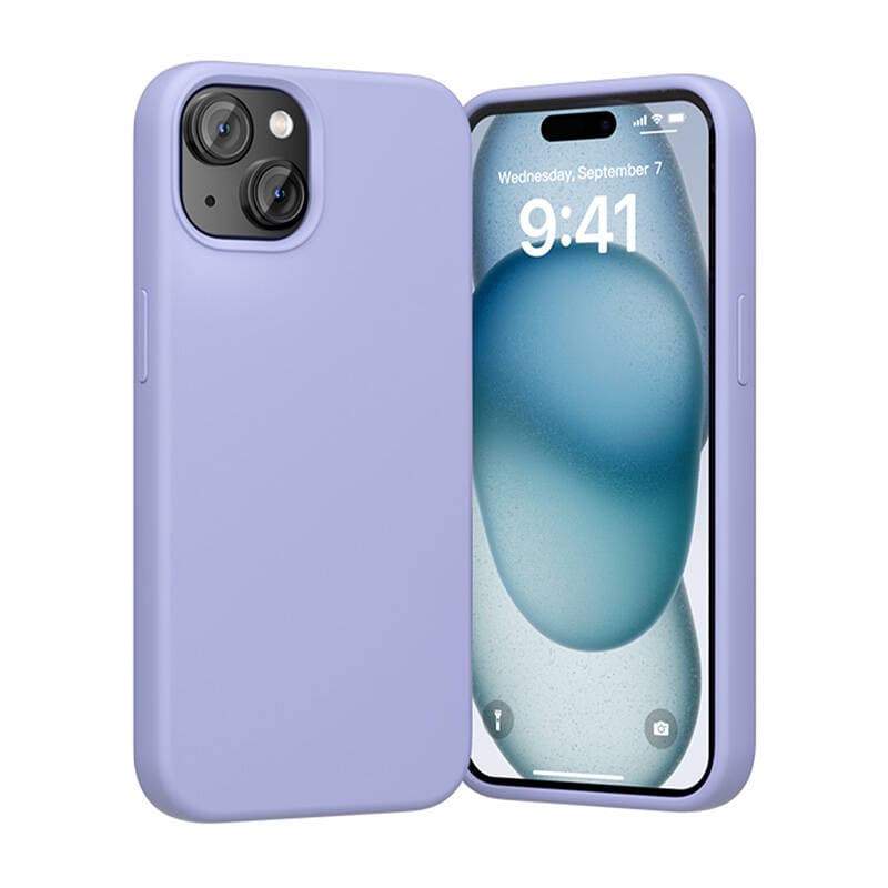 Vention KUFV0-20 silikonski ovitek za iPhone 15 Plus (vijolična) 2