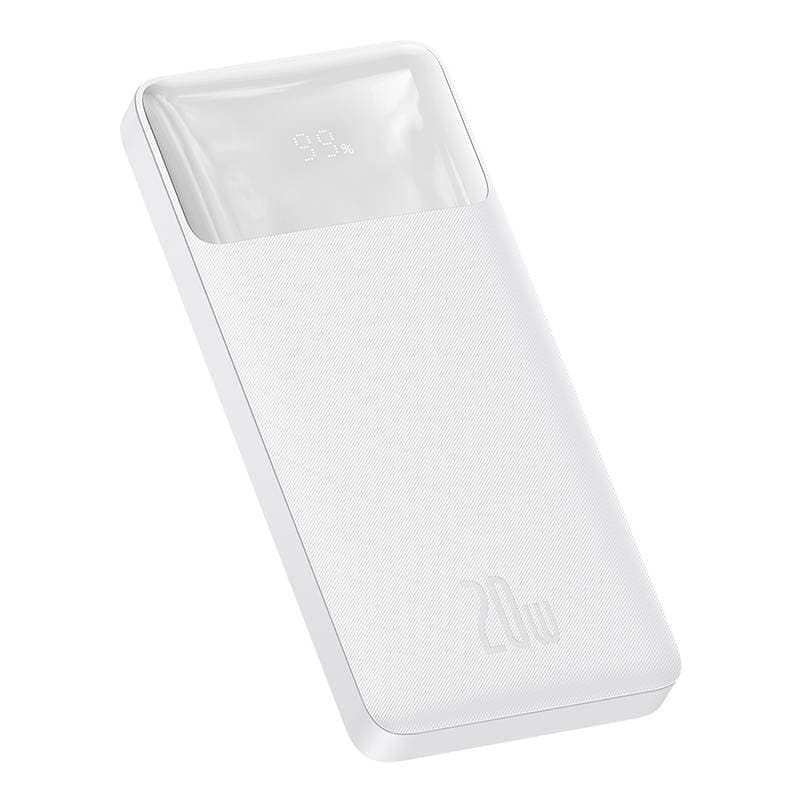 Baseus Bipow 10000mAh, 20W (bela) - Prenosni polnilnik 6