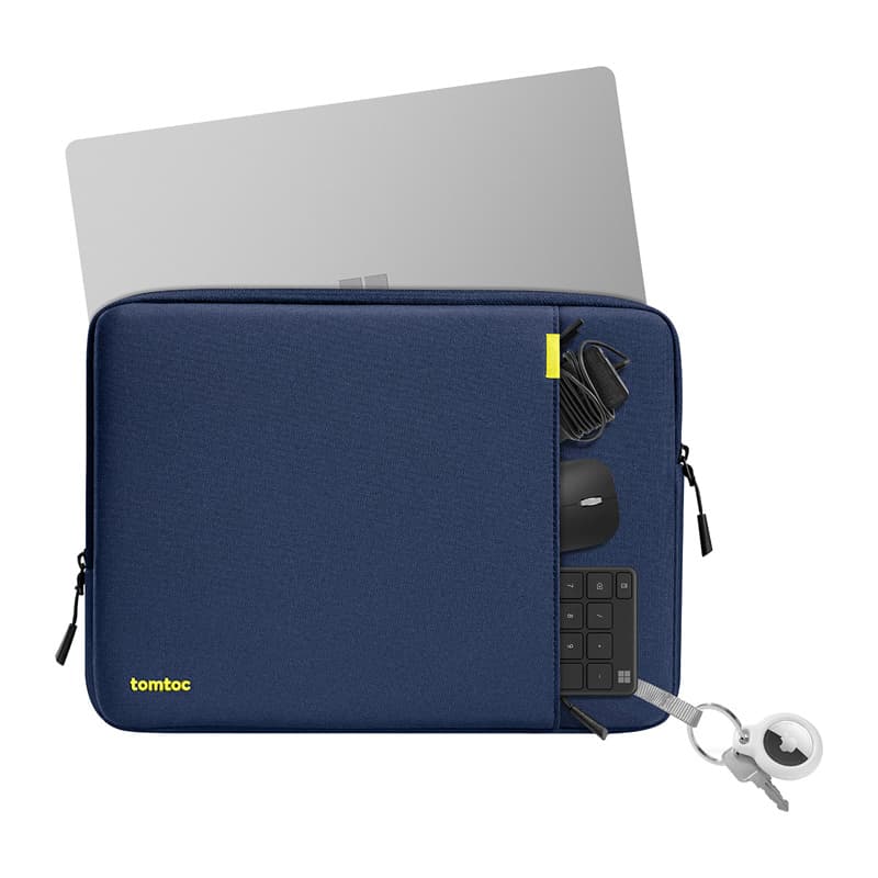 TOMTOC Defender-A13 etui za prenosnik + torbica 14" (modra) 4