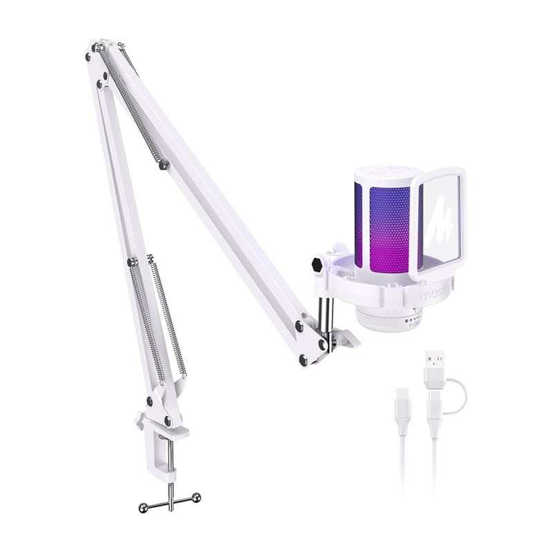 Maono DGM20S USB kondenzatorski mikrofon, bel 2