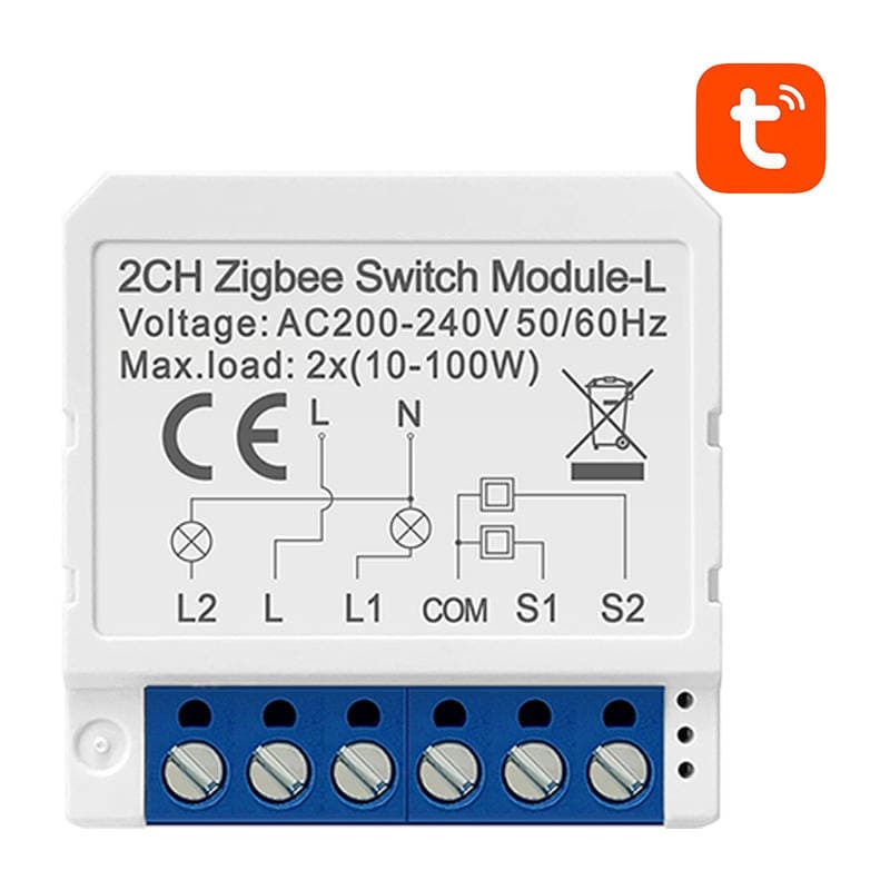 Pametni modul ZigBee Avatto LZWSM16-W2 brez N nevtralnega vodnika