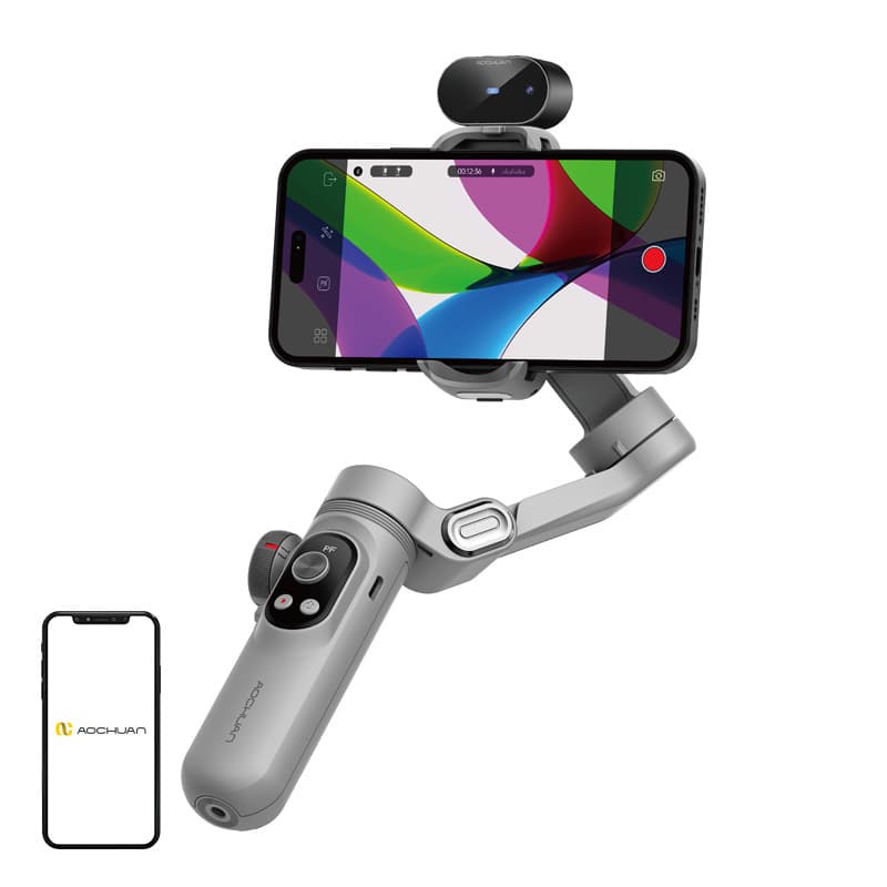 AOCHUAN X Pro Gimbal s Senzorjem AI (Siv)
