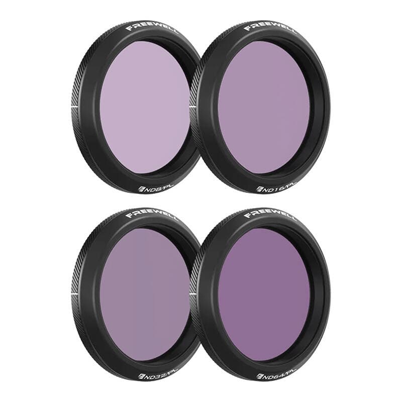 Freewell komplet 4 ND/PL filtrov za DJI Osmo Action 5 Pro