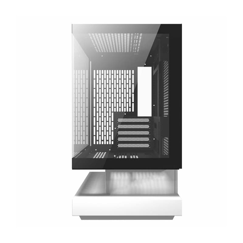 Ohišje za računalnik darkFlash F1, Midi Tower, belo + 6 ARGB ventilatorjev 4