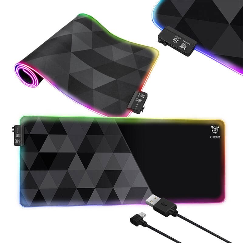 ONIKUMA MP006 RGB Podloga za miško (črna) 3