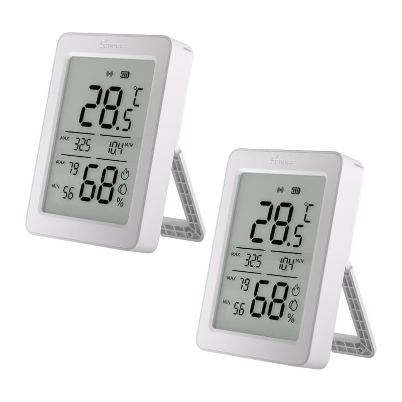 SONOFF SNZB-02DR2 Senzor temperature in vlažnosti (Zigbee), 2 kosi 2