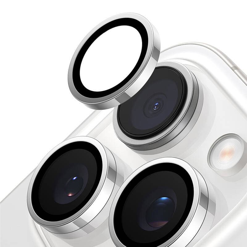 Steklo za kamero Torras Lensguard za iPhone 16 Pro (siva) 3